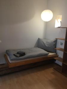 Posteľ alebo postele v izbe v ubytovaní Apartmán v centru města
