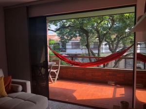 Μπαλκόνι ή βεράντα στο Moderno Apartamento en el Norte