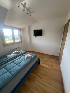 En eller flere senge i et værelse på Lovely view & spa Zlatibor