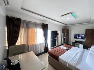 Voodi või voodid majutusasutuse Presken Residence toas