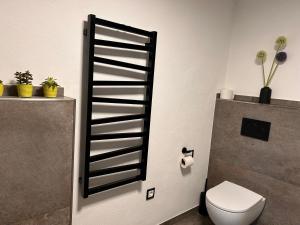 Ένα μπάνιο στο Ferienhaus Hohenleimbach