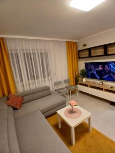 Posezení v ubytování Apartament Euro Bytom