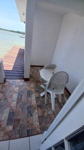 Balcone o terrazza di Fisherman's Inn Hotel