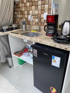 A cozinha ou cozinha compacta de Eco Domo CWB