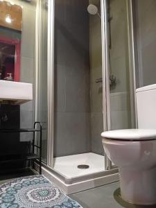 Koupelna v ubytování Casa Callerín