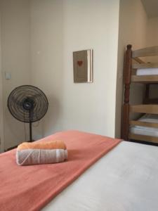 Cama ou camas em um quarto em Guanaaní Hostel