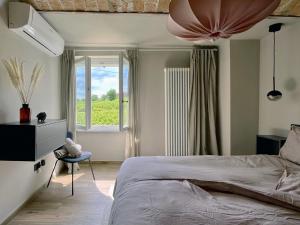 Ένα ή περισσότερα κρεβάτια σε δωμάτιο στο Villa Bricco 46 +30 φωτογραφίες