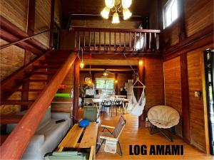 Fotografie z fotogalerie ubytování LOG AMAMl 1棟貸切ログハウス v destinaci Setouchi