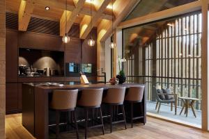 Zona de estar de The Chedi Andermatt