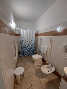 A bathroom at Agriturismo Corte San Girolamo