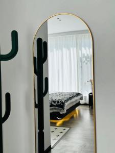 Postel nebo postele na pokoji v ubytování 山田心精品民宿 Valley Heart Inn