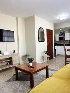 Køkken eller tekøkken på Exclusive Stays @ Rea's Oceanic Hotels