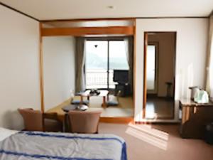 Гостиная зона в Shoji Mount Hotel - Vacation STAY 82979v