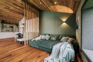 Prostor za sedenje u objektu Almchalet - Luxus am Fuße der Koralpe