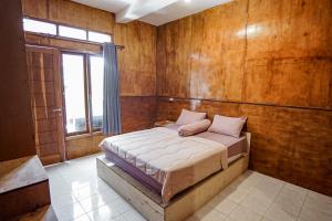 Rinjani Eco Villa Senaru客房内的一张或多张床位