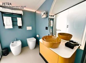 Koupelna v ubytování Amamare Luxury Room