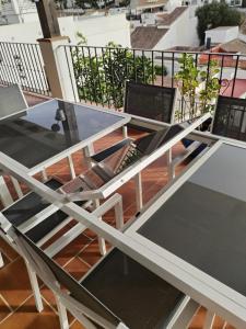 Balkón nebo terasa v ubytování Piso Levante