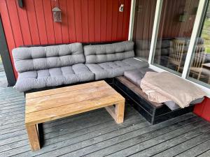 Posezení v ubytování Semester i Lindvallen med det extra