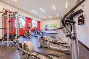 Palestra o centro fitness di Courtyard by Marriott Panama Metromall