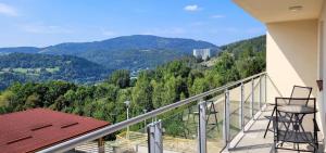 Výhľad na hory alebo výhľad na hory priamo z apartmánu