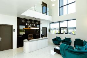 Ruang duduk di E Hotel Unic - Braniștea