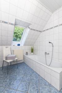 Bilik mandi di Ferienwohnung Zur Kuhweide