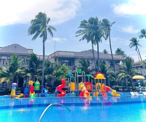 Bazén v ubytování Le' VIVA Resort Mui Ne nebo v jeho okolí