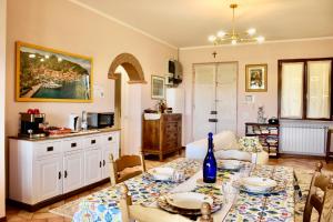Kuchyň nebo kuchyňský kout v ubytování B&B Terre Toscane