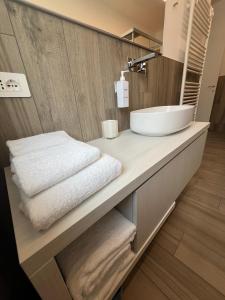 Postel nebo postele na pokoji v ubytování AP House