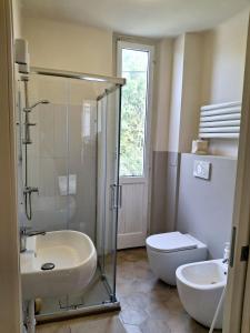 Koupelna v ubytování Nessun dorma b&b Pesaro + 15 fotografií