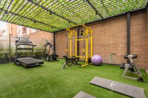 Fitness centrum a/nebo fitness zařízení v ubytování Luxury 4BR in Usaquén