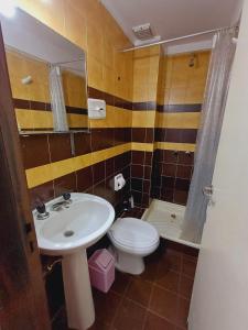 Ένα μπάνιο στο Apart Esmeralda 486 a 2 cuadras del Obelisco