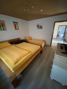 Χώρος καθιστικού στο Ferienwohnung Altrip