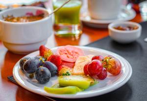 Comida no hotel ou em algum lugar perto