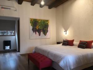 Cama ou camas em um quarto em Pilgrim's Rest - Descanso del Peregrino