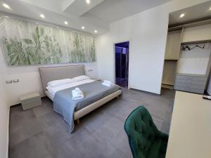 Postel nebo postele na pokoji v ubytování Dimora Gentile Lecce B&B