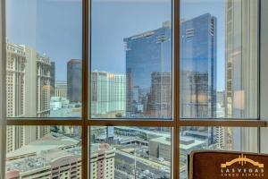 Nespecifikovaný výhled na destinaci Las Vegas nebo výhled na město při pohledu z prázdninového domu