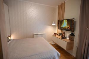 Postel nebo postele na pokoji v ubytování MB APARTMAN TARA