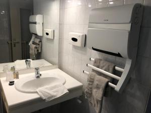 Koupelna v ubytování Appartement à l'ange