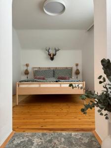 Ένα ή περισσότερα κρεβάτια σε δωμάτιο στο Dottore Casa