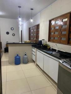 Dapur atau dapur kecil di Casa Ponta da Asa