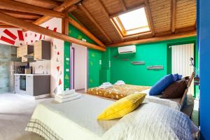 Postel nebo postele na pokoji v ubytování Veruskacamere Camera Deluxe 2