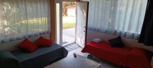 Posezení v ubytování Oasi delle Querce Luxury Home