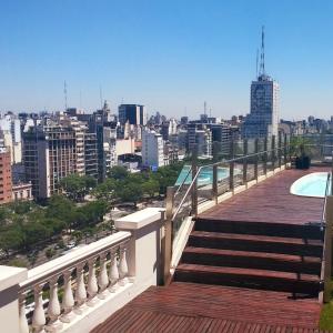 Nespecifikovaný výhled na destinaci Buenos Aires nebo výhled na město při pohledu z hotelu