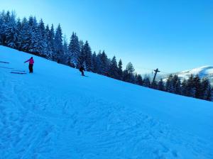 Sunčana strana during the winter