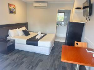 TV a/nebo společenská místnost v ubytování Monument Motor Lodge Papakura