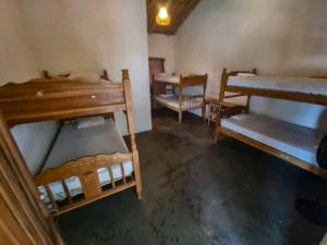 Postel nebo postele na pokoji v ubytování Casa de Olas Hostel