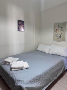 Postel nebo postele na pokoji v ubytování Family Comfortable Spacious Apartment