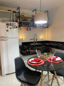 Dapur atau dapur kecil di Apê Dikasal +13 gambar