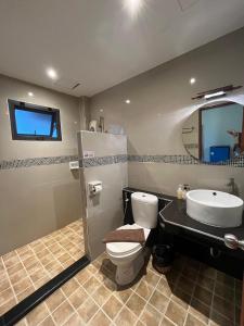 Koupelna v ubytování DD Residence Sai5 Salaya ห้องพัก ดีดี สาย5 ศาลายา
